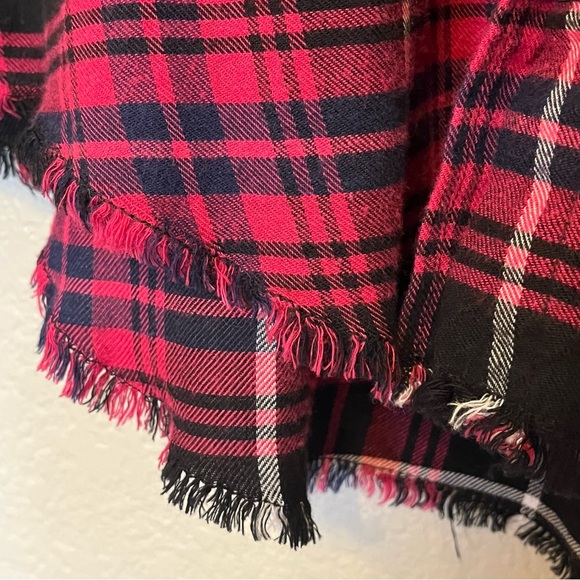 Rails Brock Plaid Button Button-Up Shirt In Pink, Black, and Navy Women's Medium - Picture 7 of 13